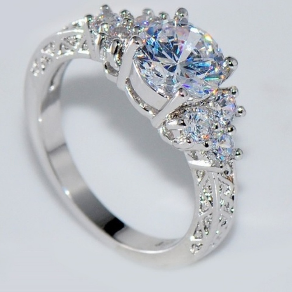 .925 silver cocktail ring
